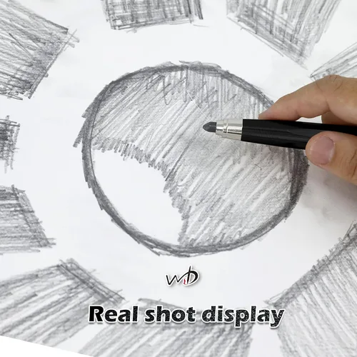 Vista 5 de WSD Sketch Up - Portaminas mecánico de 5,6 mm con sacapuntas incorporado (Negro)