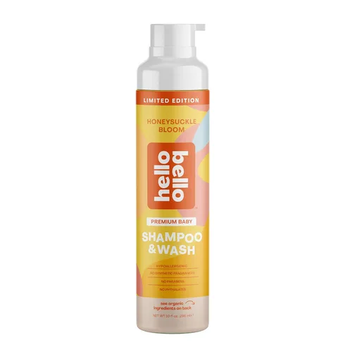 Vista 14 de Hello Bello Champú y gel de baño para niños, fórmula hipoalergénica suave, vegano y libre de crueldad, aroma cremoso de coco, 10 onzas líquidas