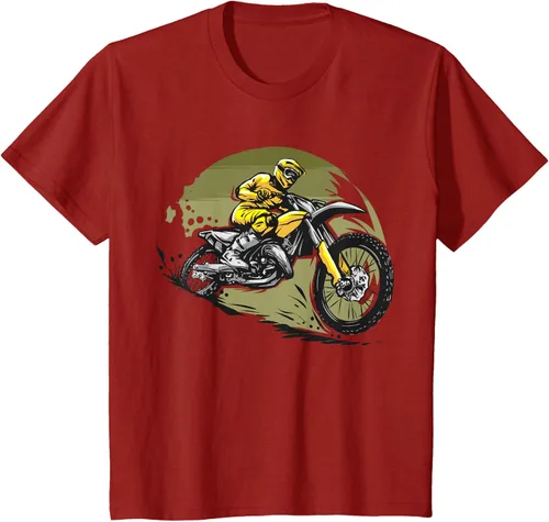 Vista 78 de Camiseta de motocross Supermotard Enduro, Negro, S