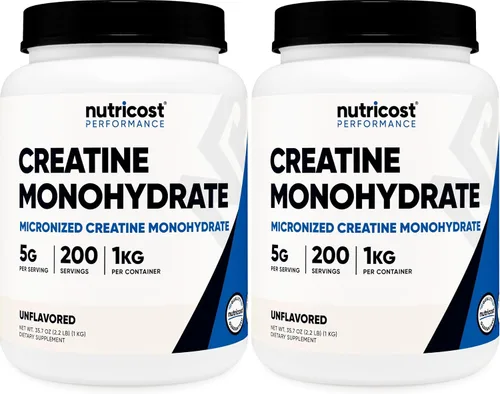 Vista 16 de Nutricost - Polvo de Monohidrato de Creatina (sabor Frambuesa Azul), 500 Gramos (1.1 LBS)