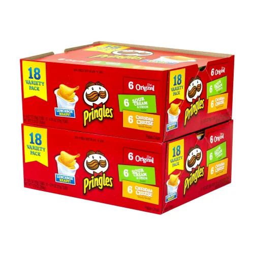 Vista 3 de Pringles Papas fritas - Paquete de 36 / Tubos de 0.74 oz