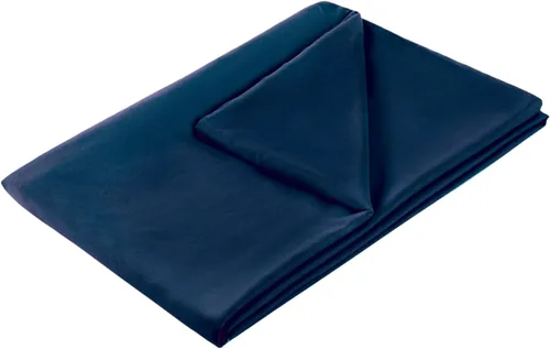 Vista 10 de Funda de manta con peso, 48 x 72 pulgadas, color café, lavable, 8 lazos