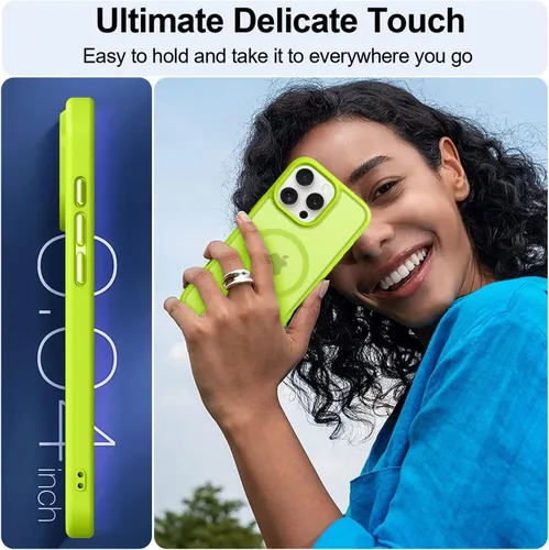 Vista 439 de MOCCA - Funda magnética resistente para iPhone XR de 6.1 pulgadas, compatible con MagSafe, funda con protección contra caídas de grado militar