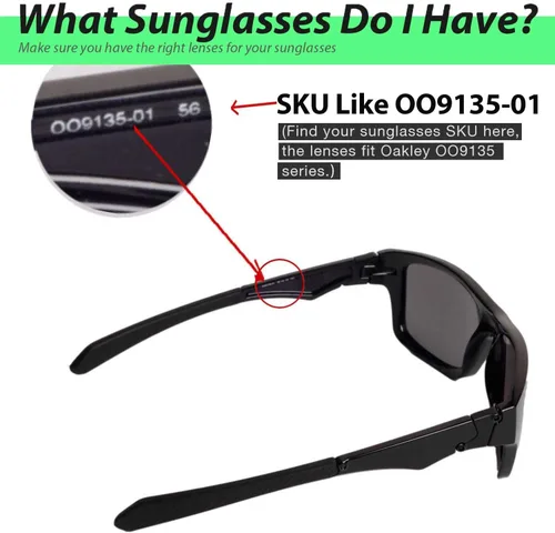 Vista 3 de Walleva - Lentes de repuesto para gafas de sol Oakley Jupiter Squared