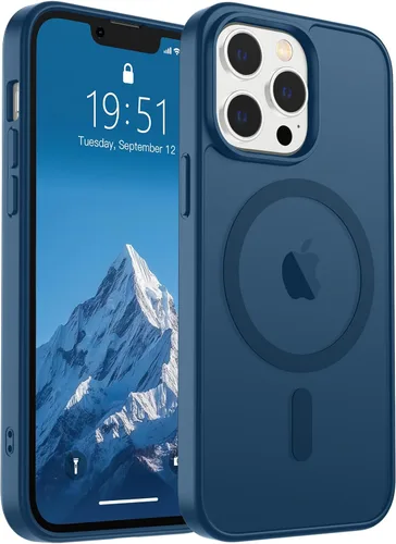 Vista 223 de SUPFINE Funda magnética para iPhone SE 2022 (3ª)/2020 (2ª), iPhone 8 (compatible con MagSafe) (protección contra caídas de grado militar), funda