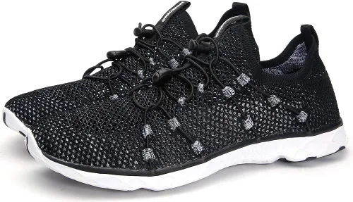 Vista 5 de MOERDENG Zapatos de agua de secado rápido para hombre, ligeros, para deportes al aire libre, playa, piscina, ejercicio