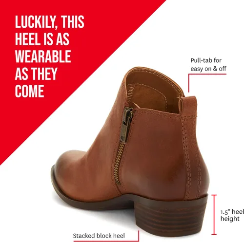 Vista 9 de Lucky Brand - Botín de tobillo Basel para mujer