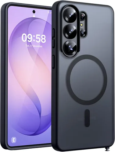 Vista 60 de TOCOL Funda para iPhone 17e, compatible con Magsafe, protección militar contra caídas, delgada, translúcida, mate, a prueba de golpes, para iPhone