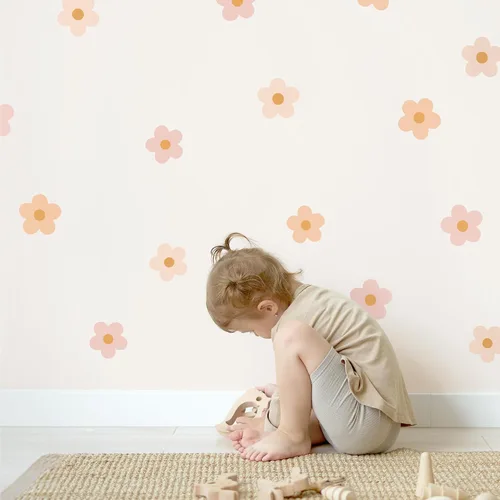 Vista 16 de Teddylabels - Mariposas azules - Pegatinas de pared fáciles de aplicar y extraíbles: transforma el dormitorio de tus niños pequeños con una