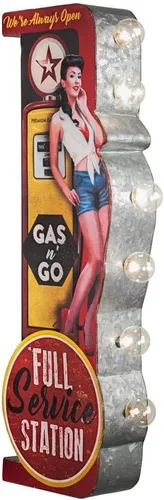 Vista 17 de American Art Decor AAD Off The Wall - Rótulos LED para marquesina