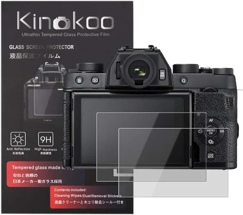 Vista 8 de kinokoo Paquete de 3 protectores de pantalla para cámara Fujifilm X-M5 X-E5