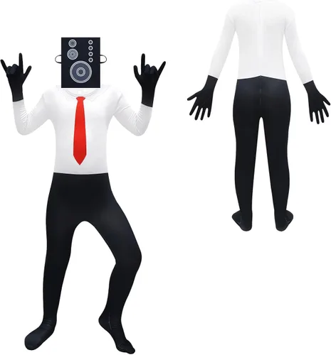 Vista 2 de MLKIN Halloween Cosplay Costumes for Boy Cartoon Graphic Costume