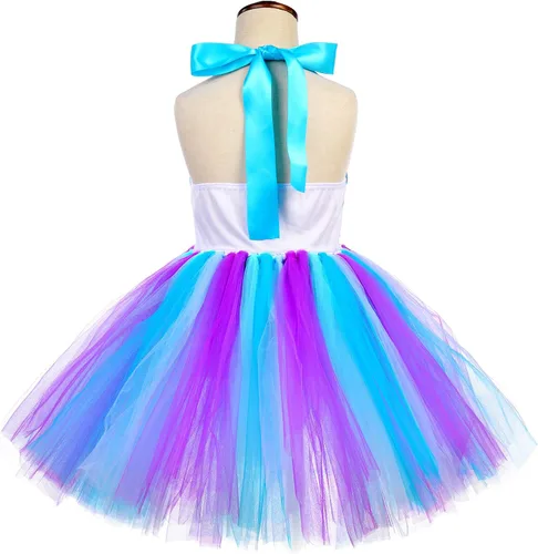 Vista 3 de Tutu Dreams Full Set Mermaid Dress for Girls Birthday Halloween Party Gifts Dress Up Clothes