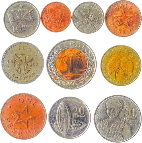 Vista 30 de Argentina 10 Monedas Mixtas de Novedad Cabeza de la Libertad Sol de Mayo Token Mundial Monedas de Fantasía