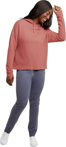 Vista 6 de Hanes Sudadera con capucha teñida para mujer, sudadera con capucha, estilo vintage lavado