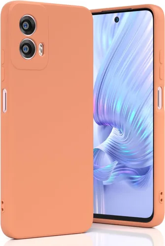 Vista 9 de Funda Moto G Power 5G 2024, silicona líquida, delgada, suave, TPU Fit, protección de cuerpo completo, a prueba de golpes, para G Power 2024 5G (gris)