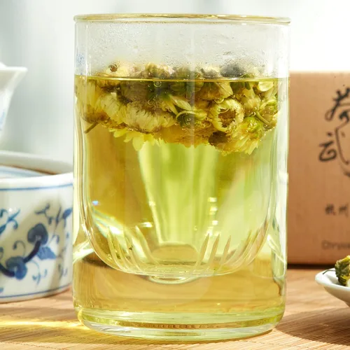 Vista 6 de ChaWuWarmSun [A] Té de crisantemo, 1.75 oz/50 g, TongXiang Chinese Taiju