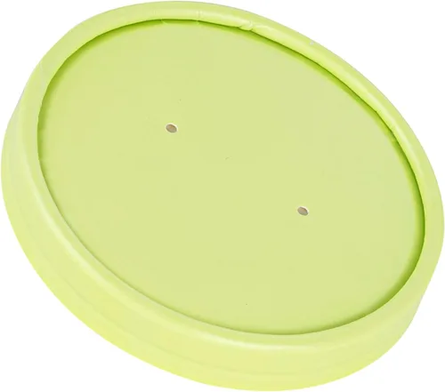 Vista 20 de Restaurantware Bio Tek - Tapas para sopa de papel azul, 200 desechables, 12 onzas, redondas, estilo moderno, herméticas, se venden por separado