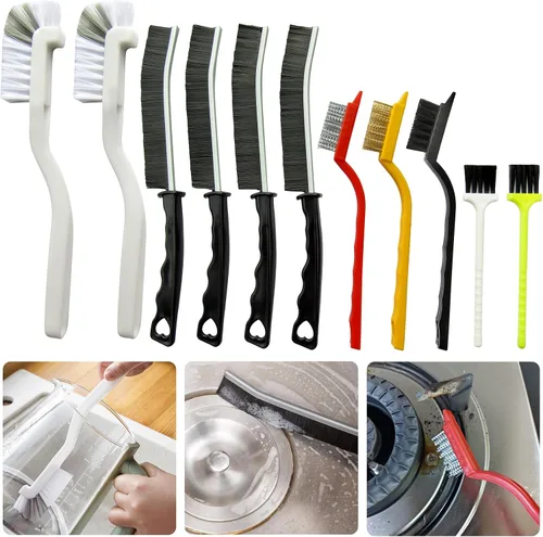 Vista 6 de CRAFNEW - Cepillos de limpieza para grietas pequeñas, 11