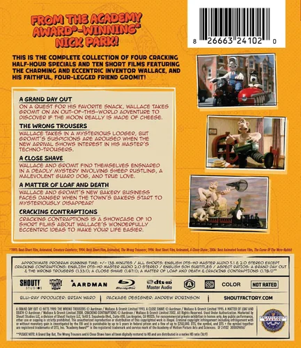 Vista 3 de Wallace & Gromit The Complete Cracking Collection Blu-ray