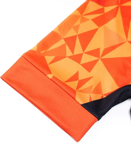 Vista 7 de Weimostar Hombre Ciclismo Jersey Manga Corta Bicicleta Ropa Multicolor Diamante