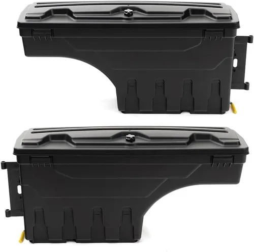 Vista 27 de GRAND ORANGE Caja de herramientas con cerradura para caja de almacenamiento de caja de camiones
