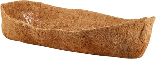 Vista 2 de 1 pieza de revestimientos de coco para macetas, revestimientos de repuesto para cestas colgantes, inserto de coco duradero para jardín al aire libre