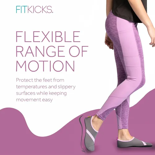 Vista 5 de FITKICKS Zapatos de agua deportivos plegables para mujer, estilo de vida activo, minimalistas, descalzos, para yoga