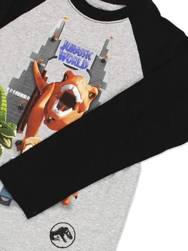 Vista 6 de LEGO Jurassic World - Camiseta de manga larga para niños