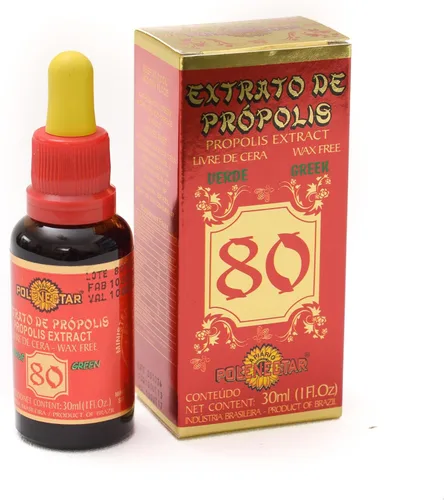 Vista 2 de 1 Caso 24 Unidades Polenectar Brasil Premium Abeja Verde Propóleo Extracto WF80 Sin Cera 80 1.0 fl oz Por JLBrazil por Anandashop-UK