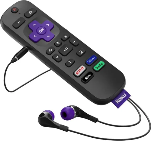 Vista 6 de Roku Dispositivo de transmisión Ultra LT 4K/HDR/Dolby Vision/Wi-Fi de doble banda con control remoto de voz Roku y cable HDMI, con cable