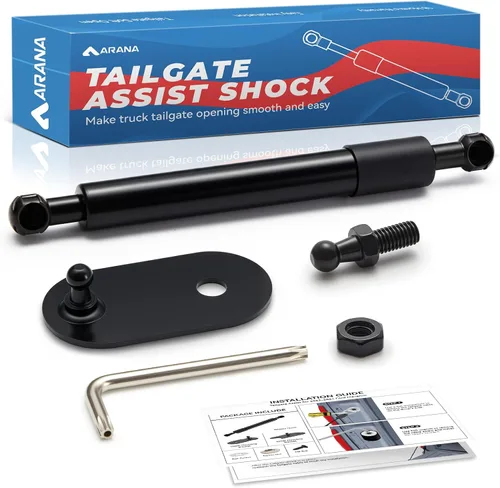 Vista 10 de ARANA Amortiguador de asistencia para portón trasero para F150 F250 F350 1997-2016, puerta trasera, accesorios abiertos suaves, amortiguador