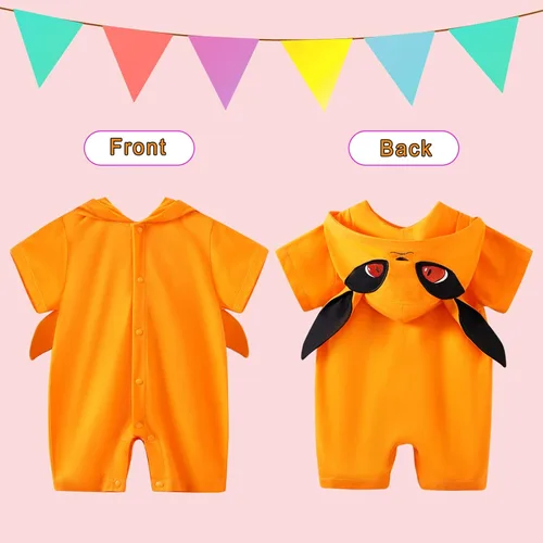 Vista 8 de Lindo mameluco de anime para bebé niño y niña, mameluco para Halloween, cosplay, ropa