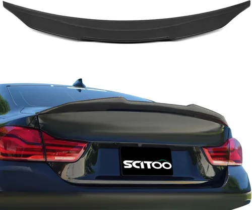 Vista 9 de SCITOO Spoiler Wing GT Style Universal 52" ABS Brillante Carbono Aspecto Trasero Alerón Alerón