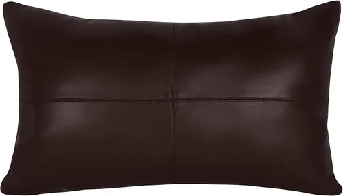 Vista 14 de Funda de almohada rectangular de piel de cordero – Funda de cojín para sofá – Fundas decorativas para sala de estar y dormitorio, caja negra