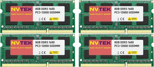 Vista 6 de 8 GB (2 x 4 GB) DDR3 1600 MHz PC3-12800 SODIMM 2Rx8 1.35V 204-PIN Non-ECC Laptop PC Memory KIT