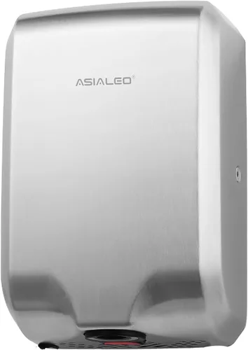 Vista 7 de Secador de manos para baño comercial, certificado UL y compatible con ADA, ventilador de mano eléctrico automático, interruptor de aire Acero