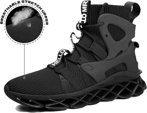 Vista 2 de CLOAKA Zapatos deportivos para correr con cojín de aire para mujer estilo casual antideslizantes para deportes fitness bádminton tenis transpirables