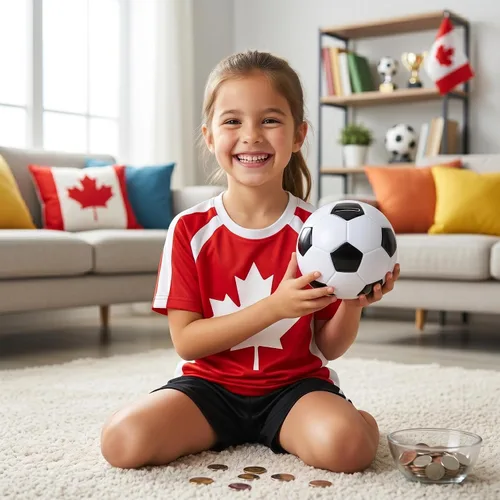 Vista 8 de Toddmomy - Alcancía de pelota de fútbol para niños, 5.90 pulgadas, caja de ahorro de dinero para niños y niñas, temática deportiva, decoración