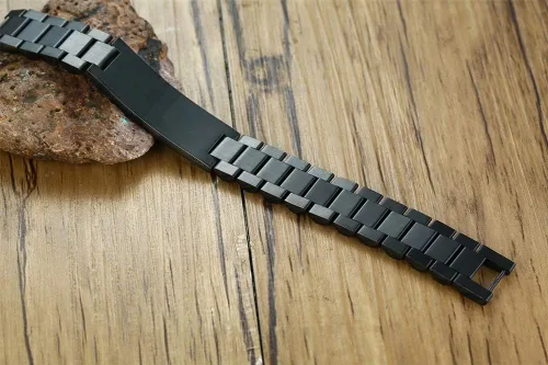 Vista 4 de MEALGUET Pulsera de regalo para hombre, mensaje inspirador grabado, idea de regalo para cuñado, regalo de graduación de cumpleaños de hermana