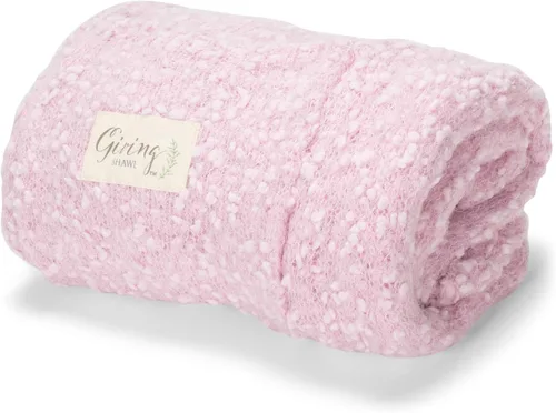 Vista 4 de DEMDACO Giving Chal para mujer, talla única, de punto suave, de nailon en caja de regalo