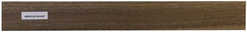 Vista 3 de Paquete de 4, tablas de madera de nogal negro, 3/4 x 2 pulgadas, la mejor madera para tablas de cortar (3/4 x 2 x 12 pulgadas)