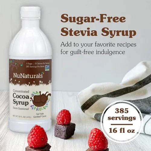 Vista 4 de Suplemento dietético NuNaturals NuStevia, 16 onzas líquidas, Paquete de 10, 1, 1