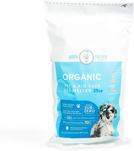 Vista 6 de North Pro Paw Sub Zero Deicer - Jarra derretida de hielo de 12 libras, apta para mascotas, segura para niños, orgánica, funciona rápidamente