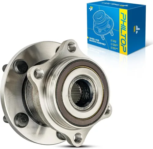 Vista 17 de PHILTOP 512012 x2 Conjunto de cubo de cojinete de rueda trasera para Volkswagen Jetta for 1998-2010 Volkswagen Beetle, 1999-2005 Volkswagen Jetta