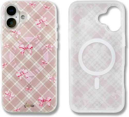 Vista 51 de Sonix x Barbie Funda para iPhone 15 Pro Compatible con MagSafe Probada para caídas de 10 pies Golden Hour