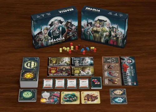 Vista 2 de Shaolia: Great Houses I Best New Board Game I Juego de mesa de estrategia para adultos, adolescentes y familia