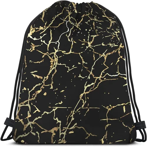 Vista 9 de Bolsas con cordón de rayas retro bohemias, mochila con cordón para gimnasio, Multi-a100, 14x16.9 Inch, Mochilas de viaje