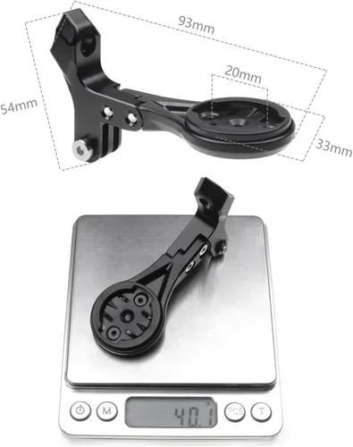Vista 5 de Soporte para computadora de bicicleta para S-Works SL8 especializado, corto Soporte integrado para barra de vástago, compatible con Gar min/Mage
