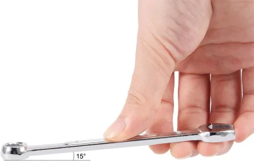 Vista 4 de uxcell Llave combinada métrica de 12 puntos de 0.315 in